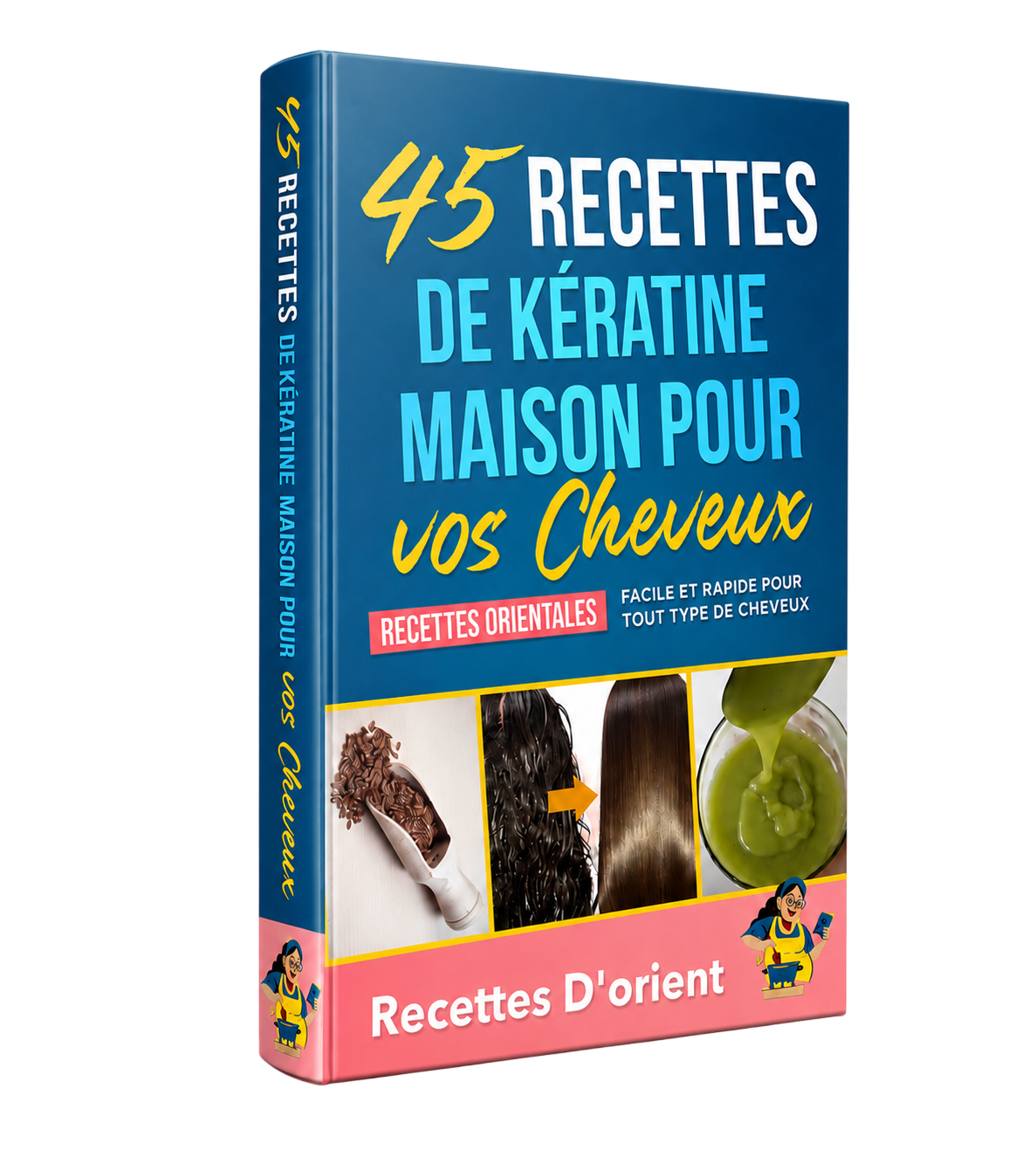 E-book : 45 recettes de kératine maison